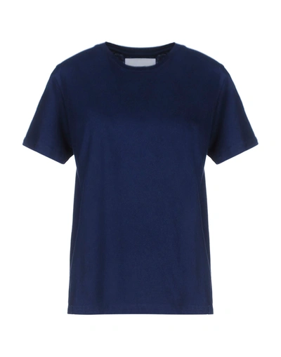 Water T-shirts In Dark Blue