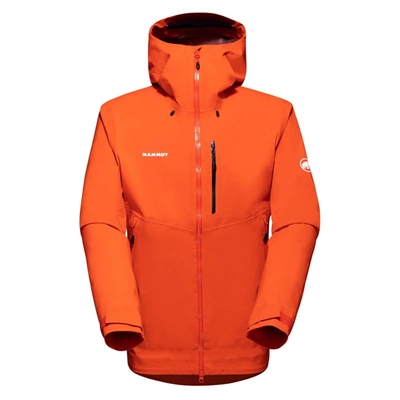 Mammut Alto Guide Hs Hooded Jacket Hot In Red