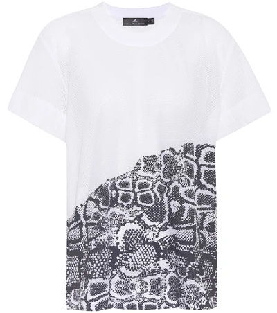 Adidas By Stella Mccartney Run Excel Roundneck Tee In White