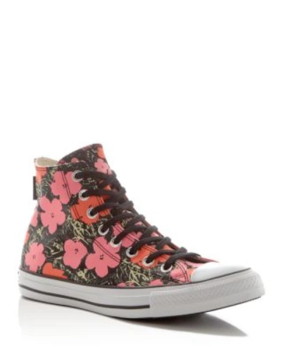 Andy warhol top converse floral