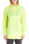 Modern Eternity 3-in-1 Waterproof Maternity Windbreaker In Safety Yellow