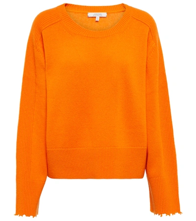 Dorothee Schumacher Modern Statements Wool And Cashmere Sweater In Orange
