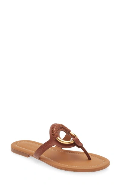 See By Chloé Hana Flats In Leather Color Leather In Tan