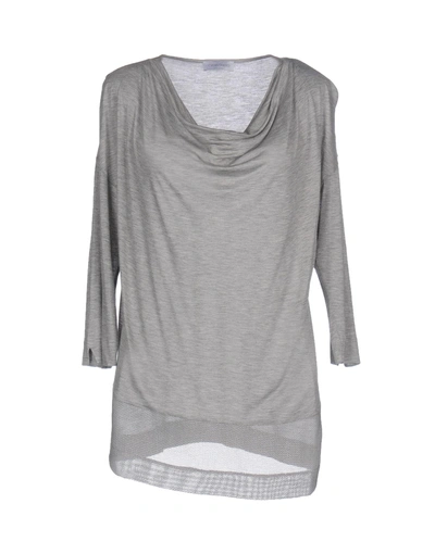 Gran Sasso T-shirts In Grey