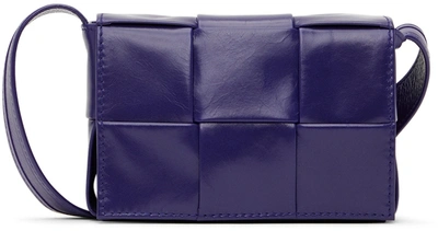 Bottega Veneta Purple Mini Cassette Bag In 5101unicorn