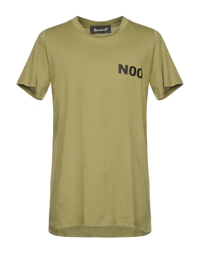 Numero 00 T-shirts In Military Green