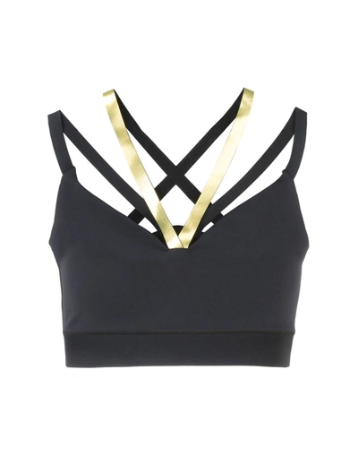 Ultracor Cropped Tops In Black