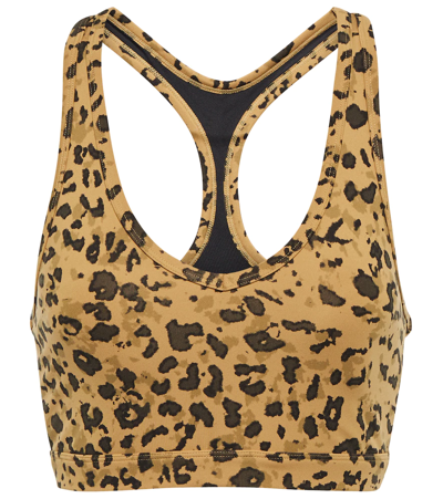 Varley Let's Move Park Bra Top In Yellow,black