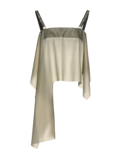 Anne Sofie Madsen Top In Military Green