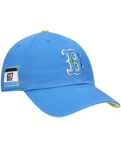 47 Brand Men's ' Blue Boston Red Sox Area Code City Connect Clean Up Adjustable Hat