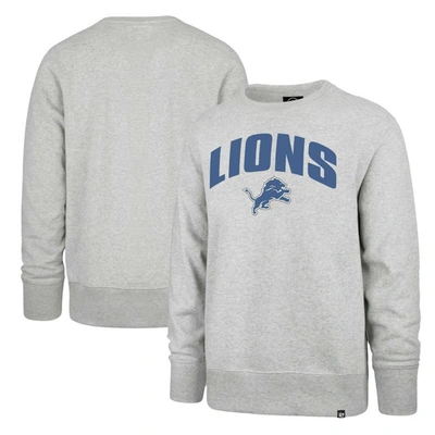 47 ' Gray Detroit Lions Headline Pullover Sweatshirt