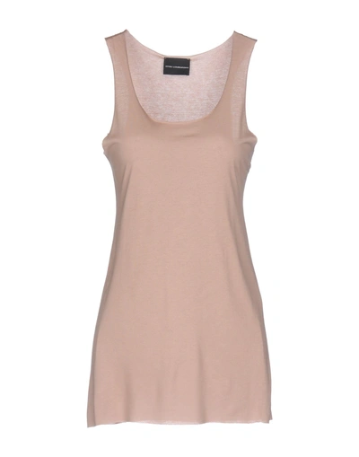 Atos Lombardini Basic Top In Pale Pink