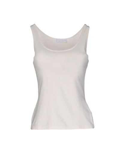 Le Tricot Perugia Tank Top In White