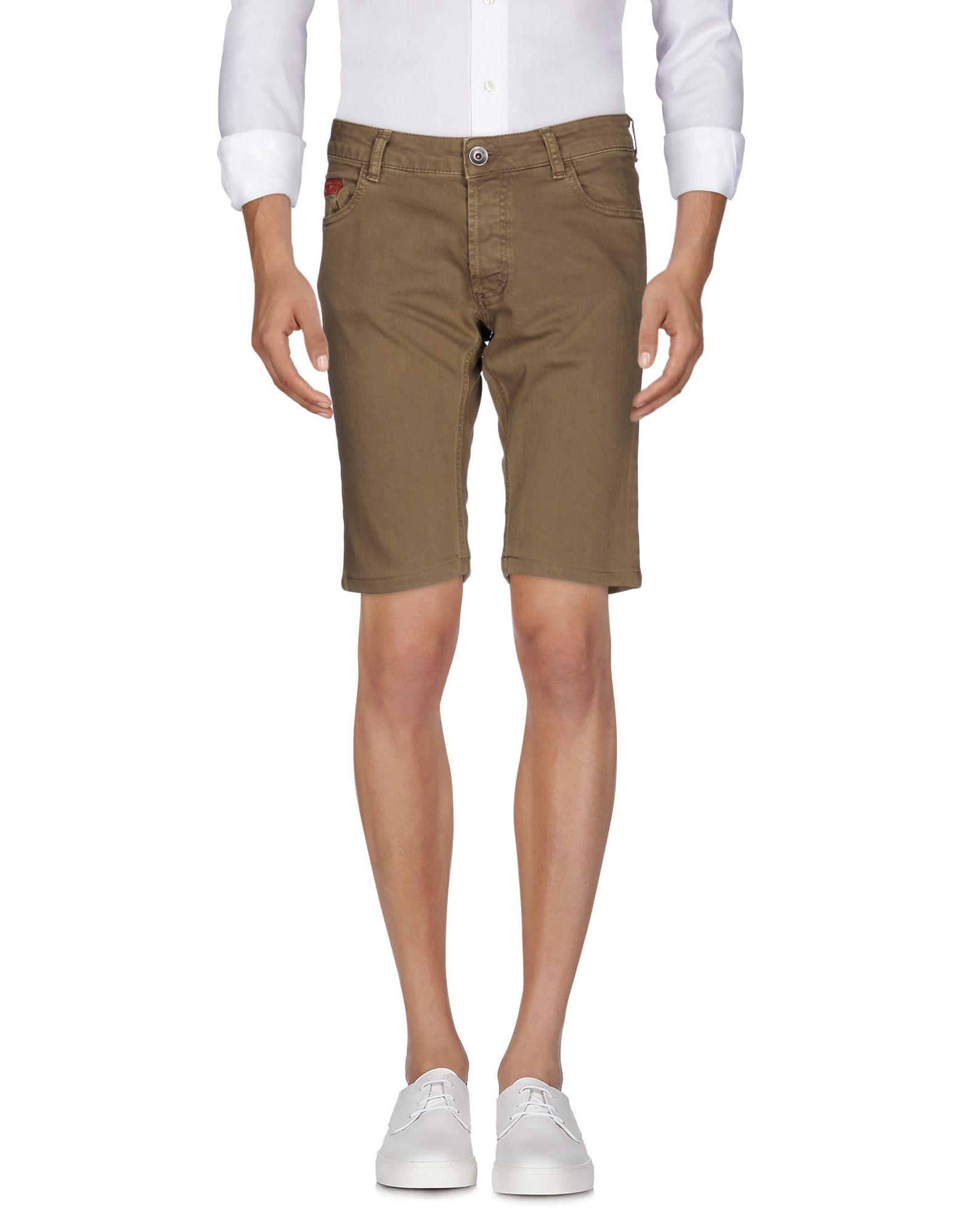 Unlimited Denim Shorts In Khaki ModeSens
