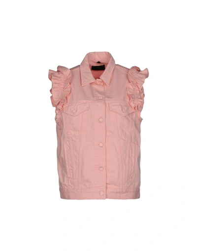 J Brand Denim Jacket In Pink