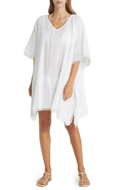 Sea Level Heatwave Cover-up Caftan In White