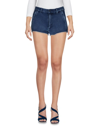 Acynetic Denim Shorts In Blue