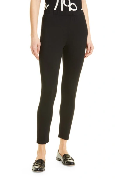 Masai Copenhagen Pia Slim Pull-on Pants In Black