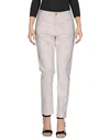 Monocrom Denim Pants In Ivory