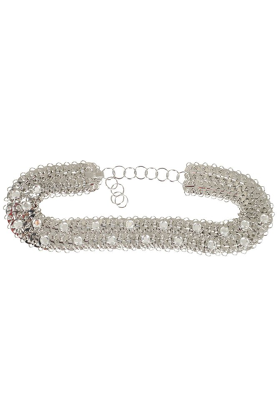 Rabanne Rhinestone-embellished 1969 Belts In Silver