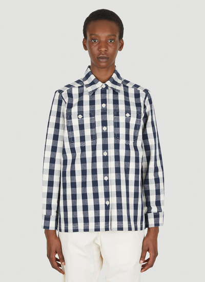 Apc Isla Cotton Overshirt In Mixed Colours