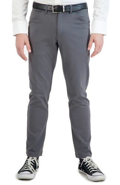 Levinas Business Casual Pants In Grey