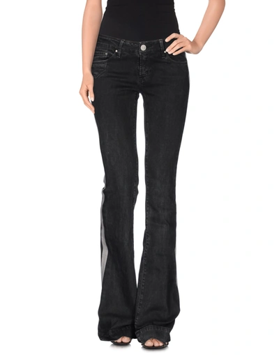 Don't Cry Denim Trousers In Black