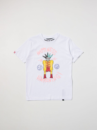 Vision Of Super Kids' T-shirts In White