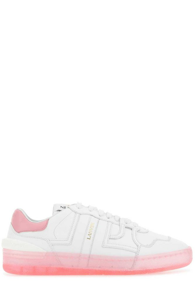 Lanvin Side Logo-print Detail Trainers In Multicolor