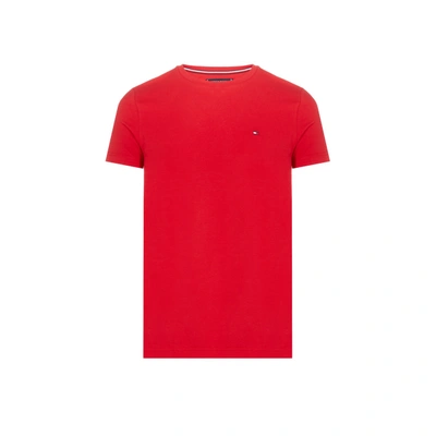 Tommy Hilfiger Logo T-shirt In Red