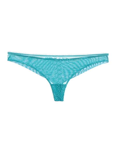 Elle Macpherson Intimates Brief In Emerald Green