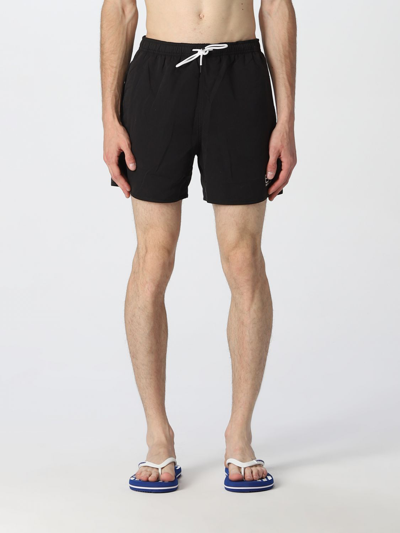 Ea7 Boardshort Black Polyester Man