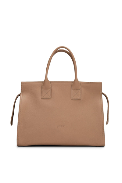 Marsèll Curva Medium Bag In Leather In Hazel