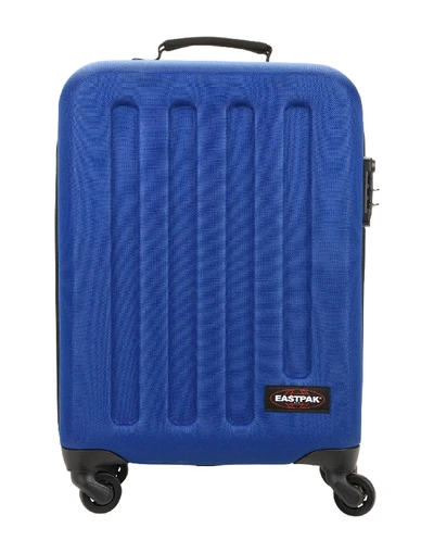 Eastpak Wheeled Luggage In Blue