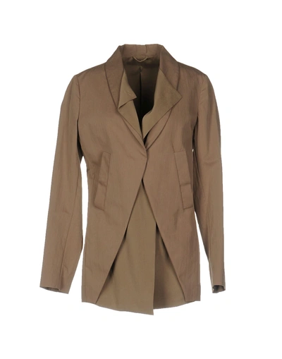 Brunello Cucinelli Blazer In Khaki