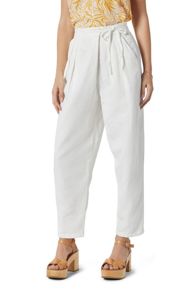 Joie Wilmont Cotton & Linen Blend Pants In White