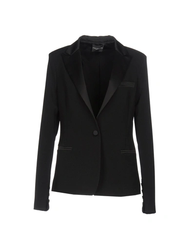 Atos Lombardini Blazer In Black