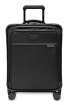 Briggs & Riley Baseline Global Carry On Spinner Suitcase In Black