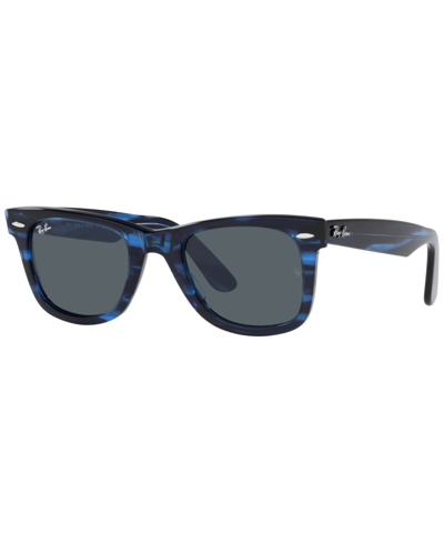 Ray Ban Unisex Sunglasses, Wayfarer 50 In Blue