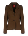 Boule De Neige Suit Jackets In Khaki