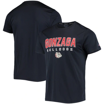 Champion Navy Gonzaga Bulldogs Stack T-shirt