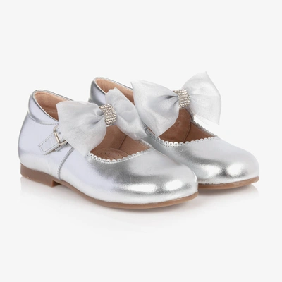 Children's Classics Kids' Girls Silver Leather Shoes