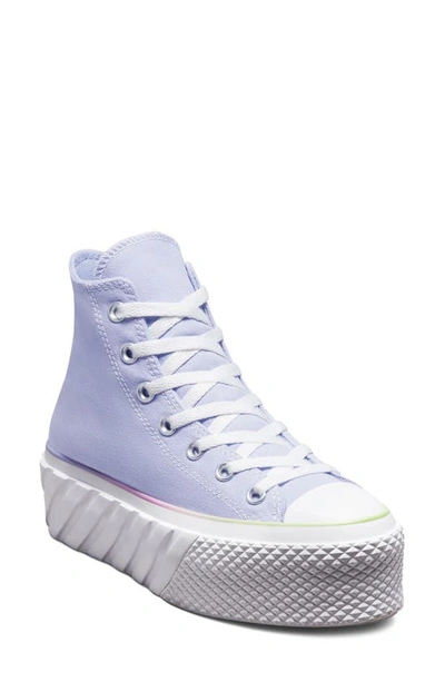Converse Chuck Taylor® All Star® Lift 2x High Top Trainer In Serene Sapphire