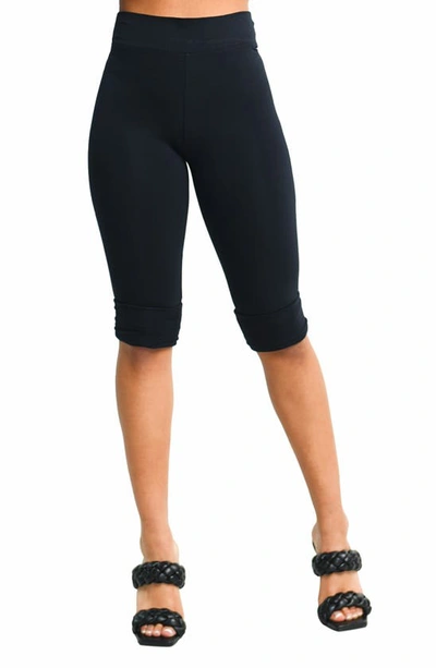 Dai Moda Biker Shorts In Black