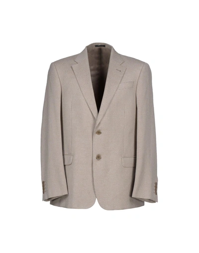 Armani Collezioni Blazer In Beige