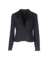 Armani Jeans Suit Jackets In Dark Blue