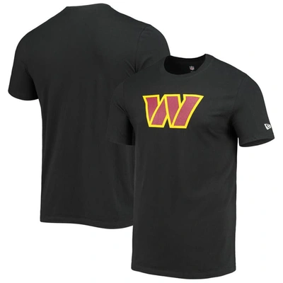 New Era Black Washington Commanders Stadium Logo T-shirt