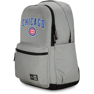 New Era Chicago Cubs Throwback Backpack In Grey