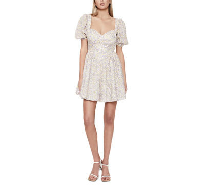 Bardot Women's Marlie Cotton Floral Mini Dress In Multi