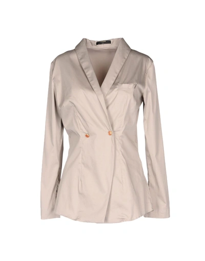 Aglini Blazer In Light Grey